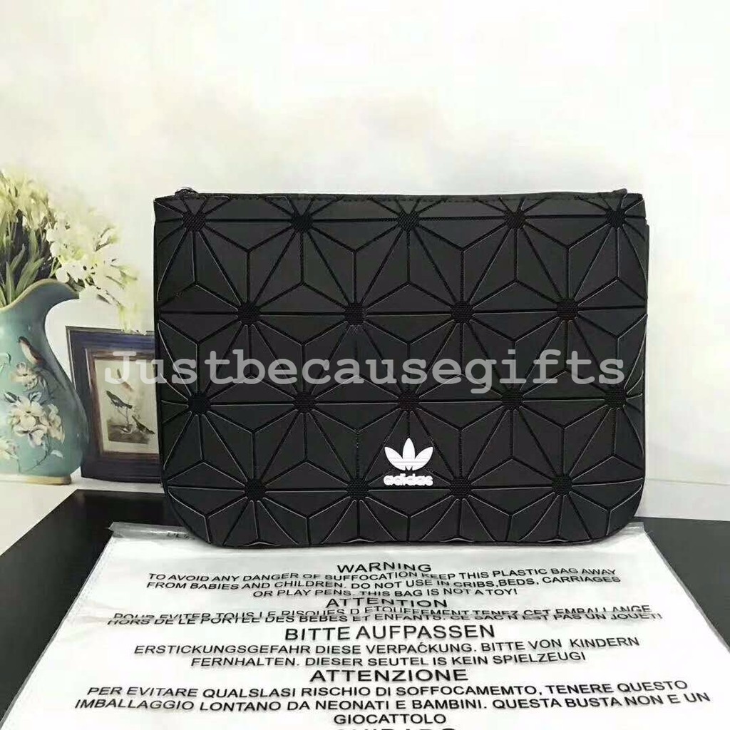 Adidas 3D Sleeve Bag black Shopee Malaysia