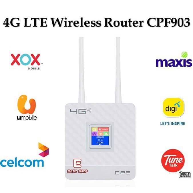 4G LTE Wireless Router CPF903 unlocked sim | Shopee Malaysia