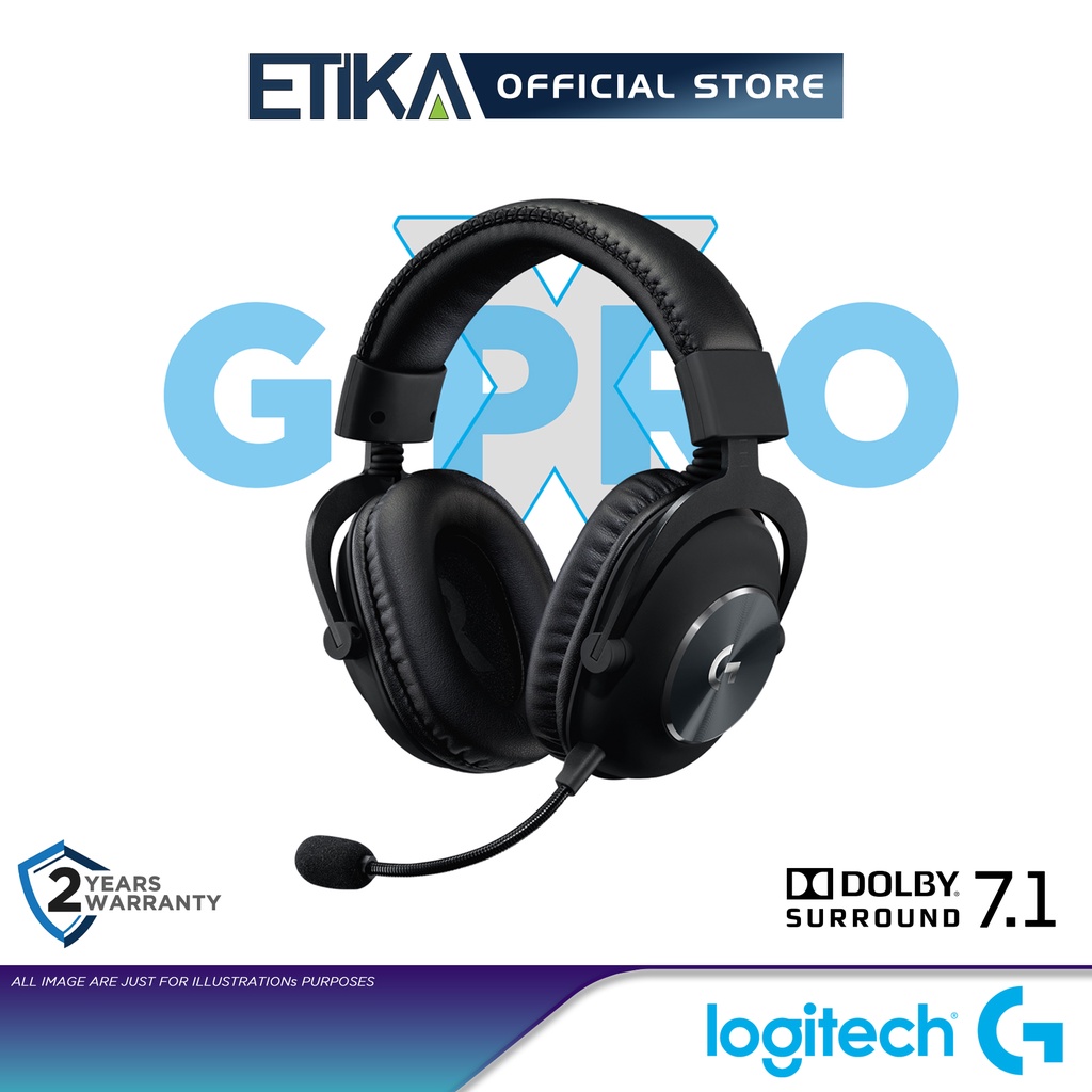 Logitech G PRO X Gaming Headset (2nd Gen) | Blue VO!CE, DTS Headphone:X