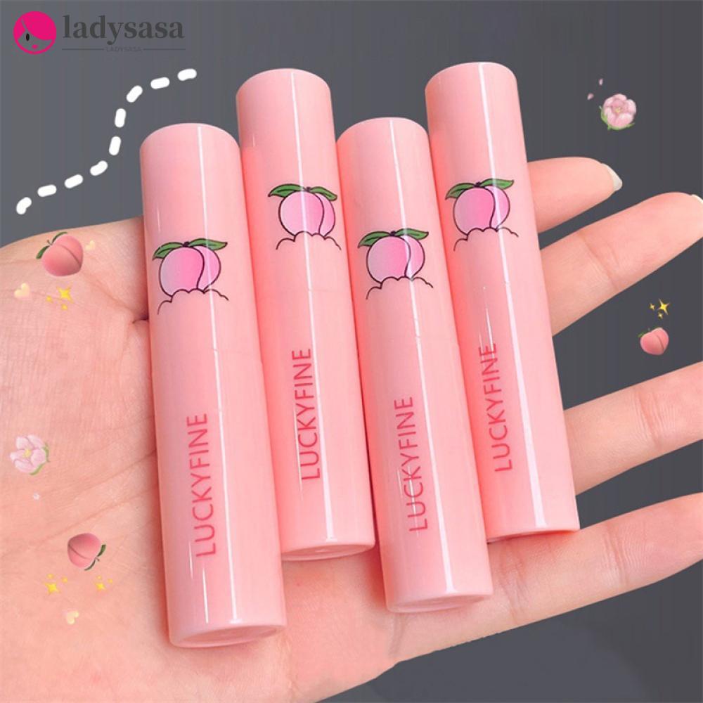 Ladysasa Natural Peach Moisturizing Lip Balm Temperature Change Color ...