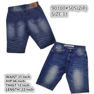 Factory CLEARANCE Jeans Sample Three Quater Summer Thin Men Loose Denim  Shorts Slim Straight Casual Half Short Jeans ~