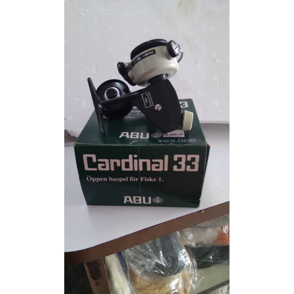ABU GARCIA CARDINAL 33 ( SWEDEN ) fishing reel ( NEW condition