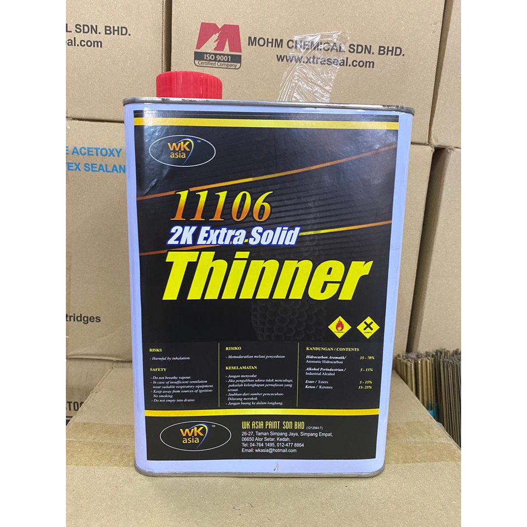 3L 2K EXTRA SOLID SLOW THINNER FOR MOTOR/CAR PAINT (LOWEST PRICE