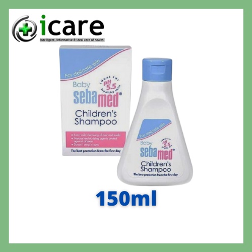 SEBAMED BABY CHILDREN'S SHAMPOO 150ML ( EXP DATE 07/2025 ) Shopee