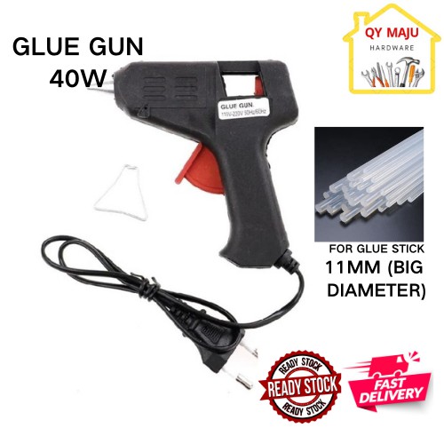 Hot Melt Glue Gun Glue Stick Gun Pistol Gam（FOR 11MM DIAMETER GLUE ...