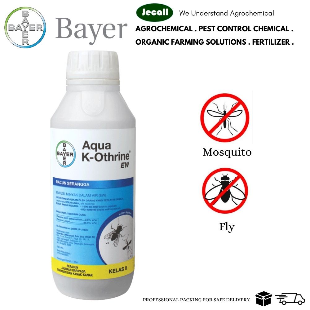 Bayer Aqua K-Othrine® EW 1 Liter / Nyamuk Aedes / Lalat / Deltamethrin ...
