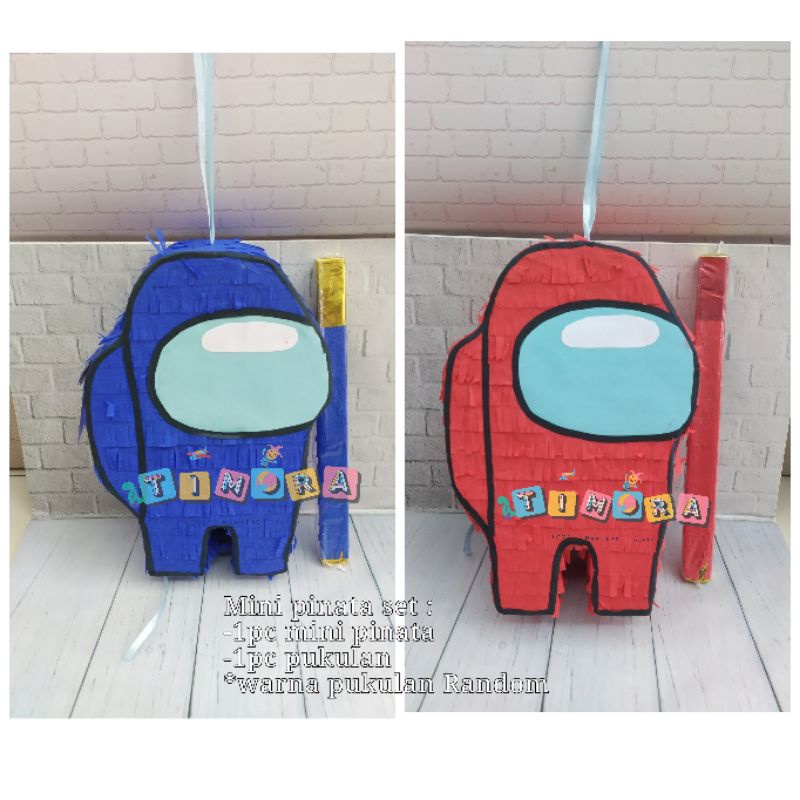 Pinata among us mini for birthday parties | Shopee Malaysia