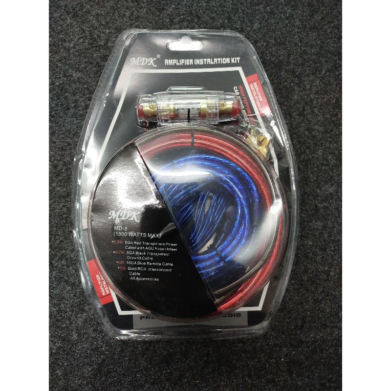 car audio install power amp wire kit set Shopee Malaysia