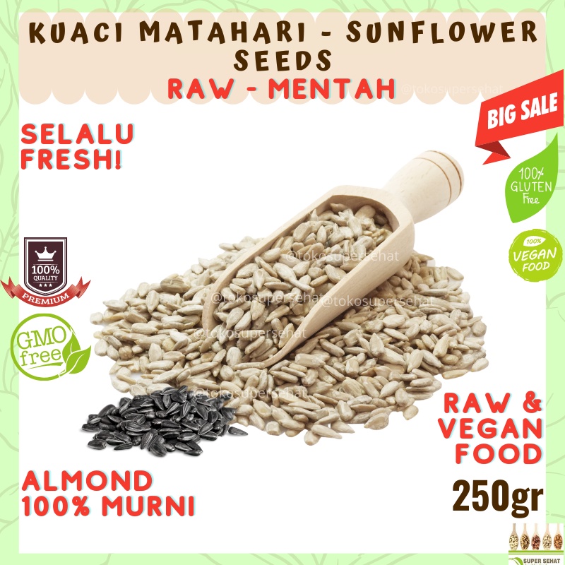 MATAHARI Sunflower SEED/KUACI/SUNFLOWER Seeds Without Skin 250GR ...