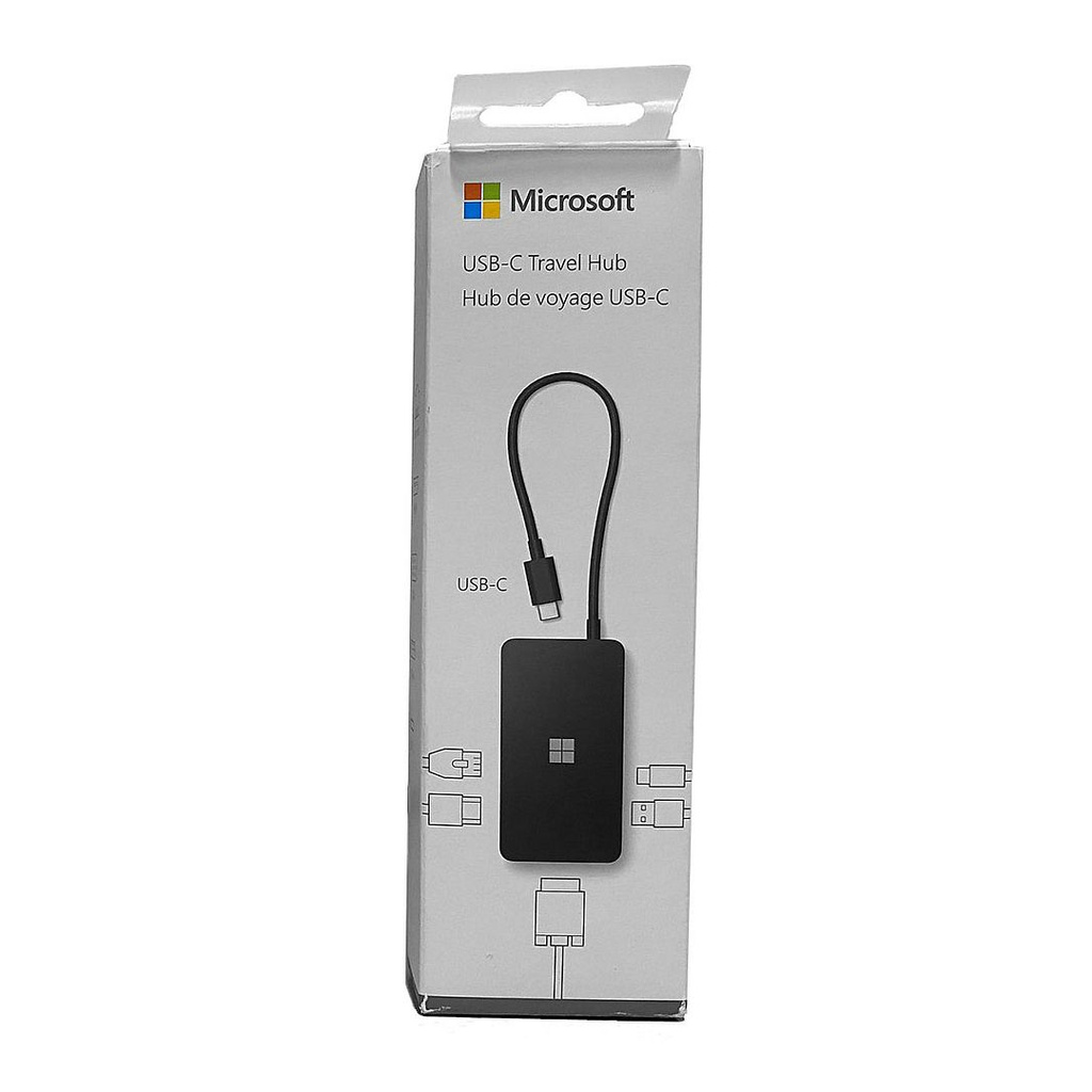Microsoft USB Type-C Travel Hub with Power Passthrough | Shopee Malaysia