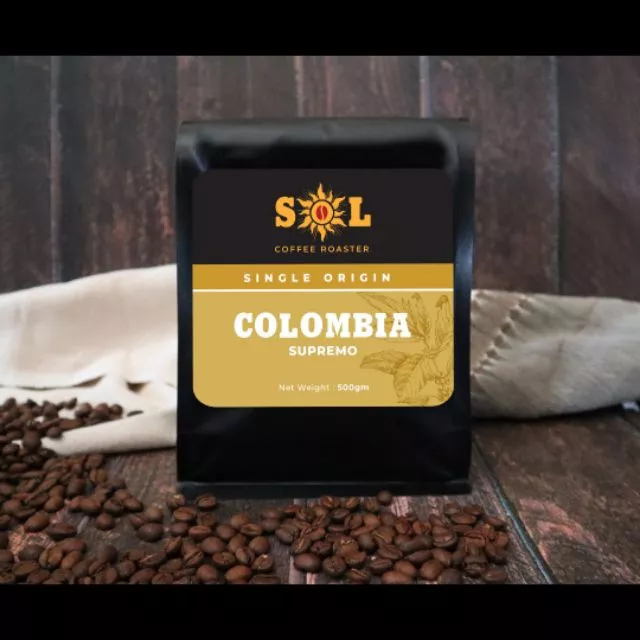 Sol Coffee Roastery Colombia Supremo – specialty coffee beans Malaysia