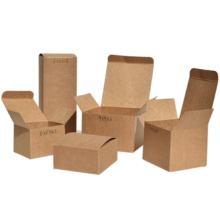 Craft color box/ paper box/packing box/ plain box/ Brown box/ thick ...