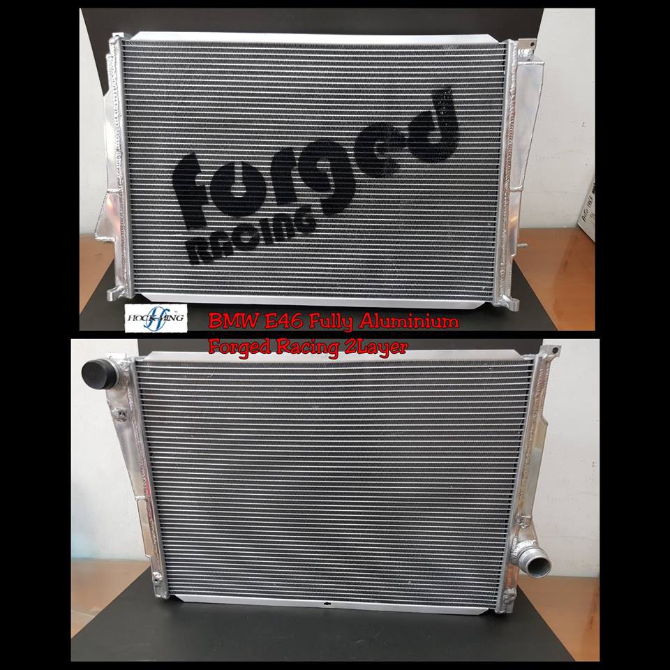 BMW E46 M3 S54 Forged Racing 2Layer Fully Aluminium Radiator | Shopee ...