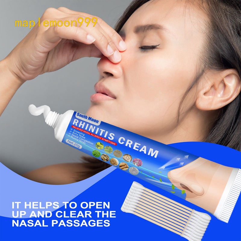 Rhinitis Nose Nasal Cream Sinusitis Treatment Allergic Rhinitis
