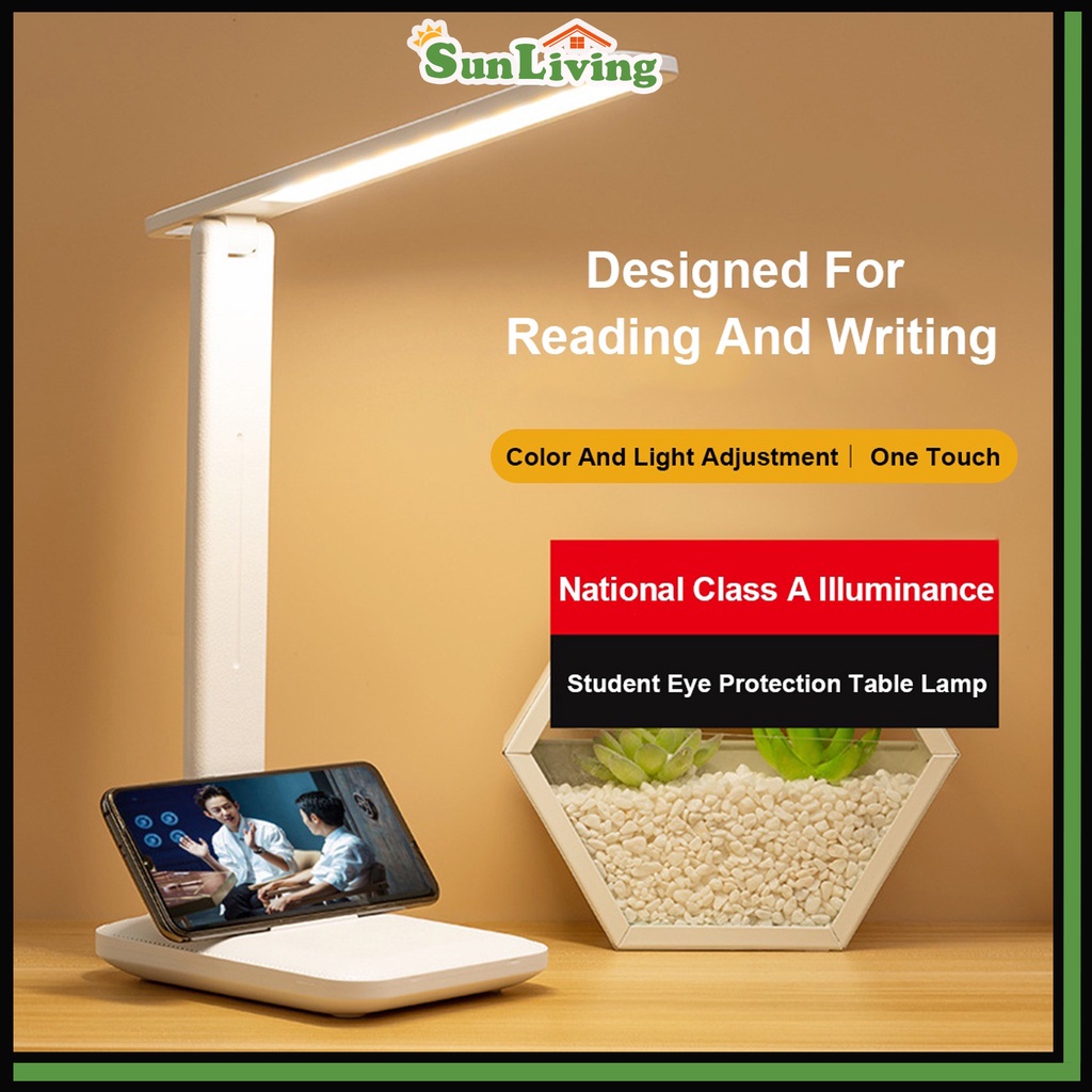 💥LOCAL STOCK 🇲🇾💥 Student Eye Protection LED Table Lamp Folding Desk ...