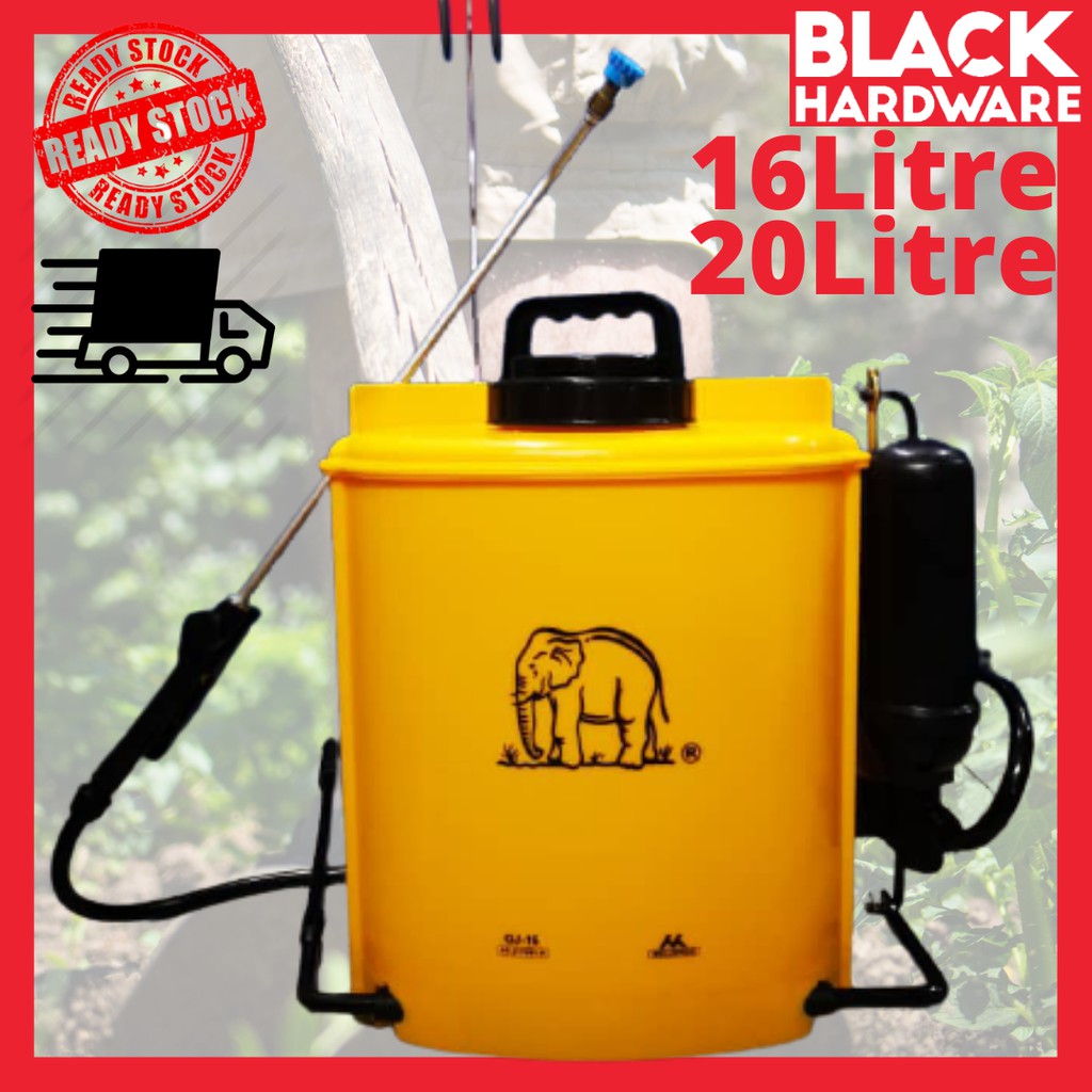 Black Hardware Agriculture Farm Garden Plant Knapsack Pesticide ...