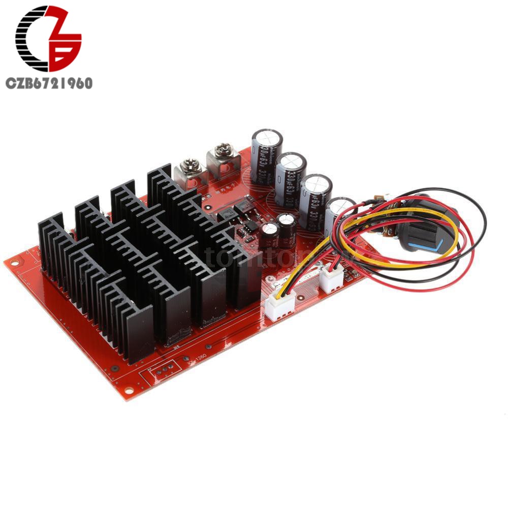 Preorder PWM Voltage Regulator DC Motor Speed Controller 10-50V 60A ...