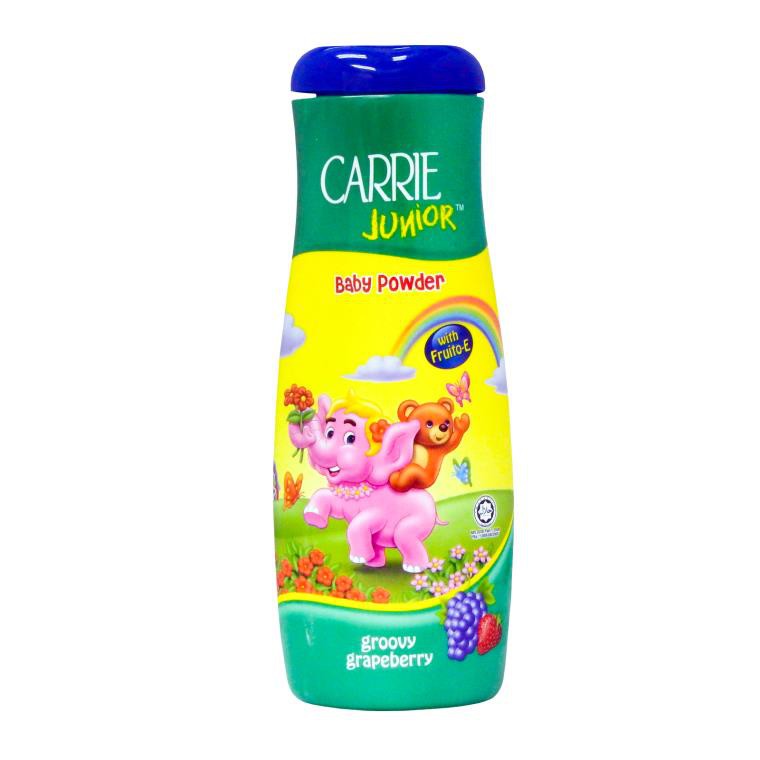 CARRIE JUNIOR BABY POWDER GROOVY GRAPEBERRY 125G | Shopee Malaysia