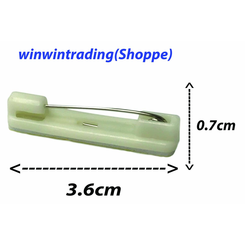 Name Tag Pin 3.6cm x 0.7cm | Shopee Malaysia