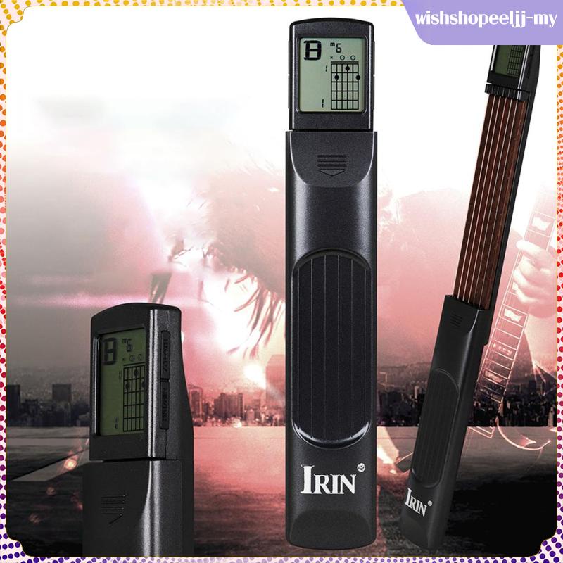 Digital Guitar Chords Trainer, Portable 6 Fret Guitar Practice Neck