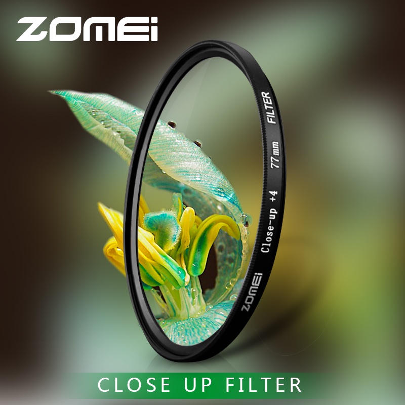 Zomei Macro Close Up Lens Filter +1 +2 +3 +4 +8 +10 optical glass