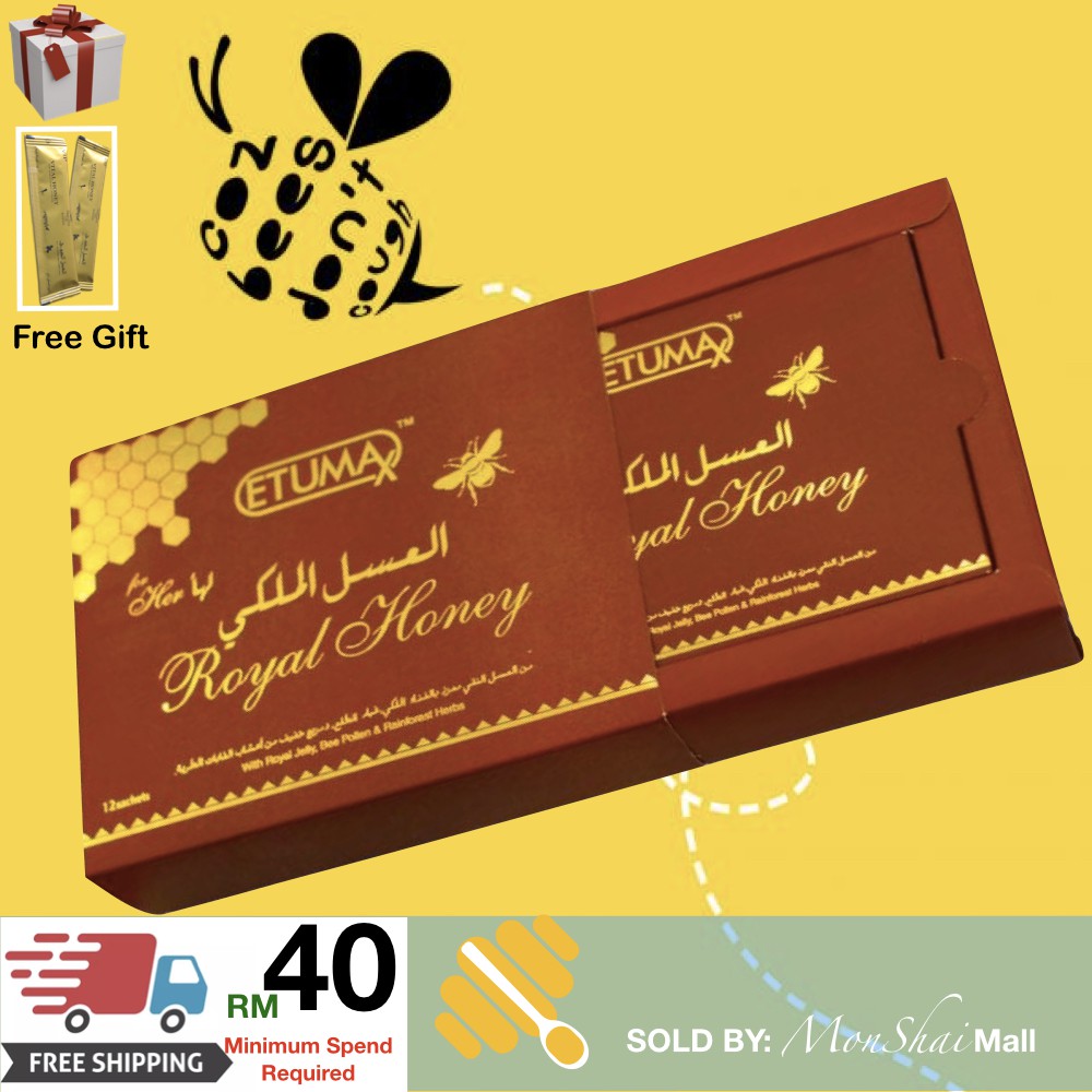 Etumax Royal Honey For Her/Woman. Original Honey For Woman. Improving  Health performance/Strength with Caviar | Shopee Malaysia