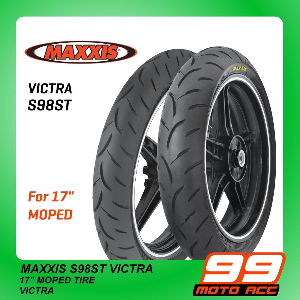 Maxxis Victra S98ST Racing Tubeless Tyre - 17 （Moped Use) | Shopee Malaysia