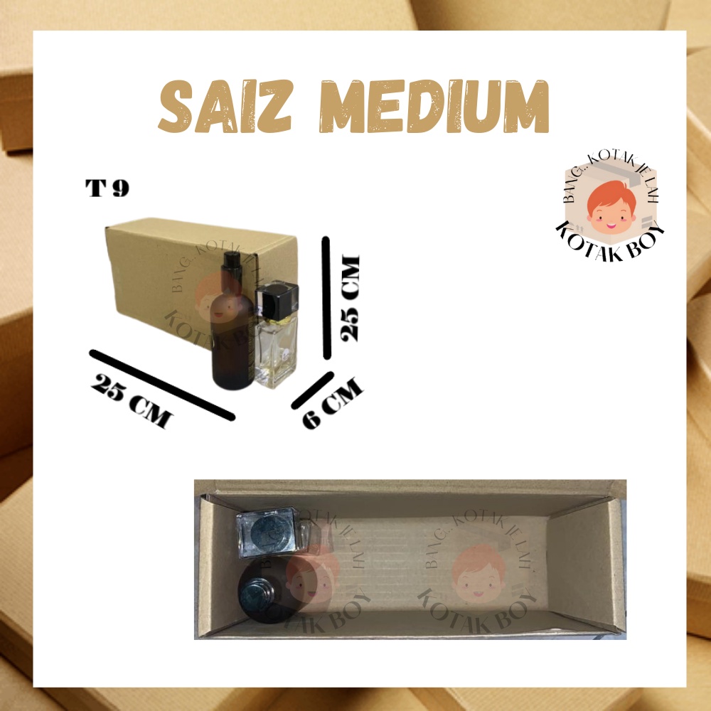 Pizza Box Mailer Box (Ready Stock) Kotak Courier Kotak Paper Box ...