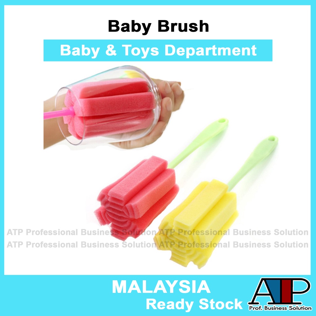 Baby👶🏼 Baby Milk Bottle Teats Brush Bottle Cleaning Tool Berus botol