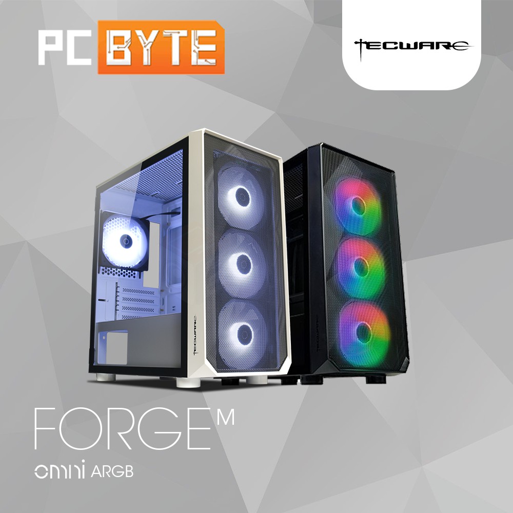 Tecware Forge M Omni ARGB M-ATX Casing | Shopee Malaysia