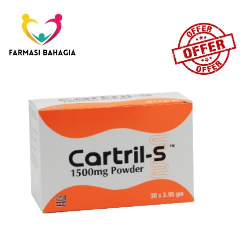 CARTRIL-S 1500MG POWDER (3.95G X 30'S) | Shopee Malaysia