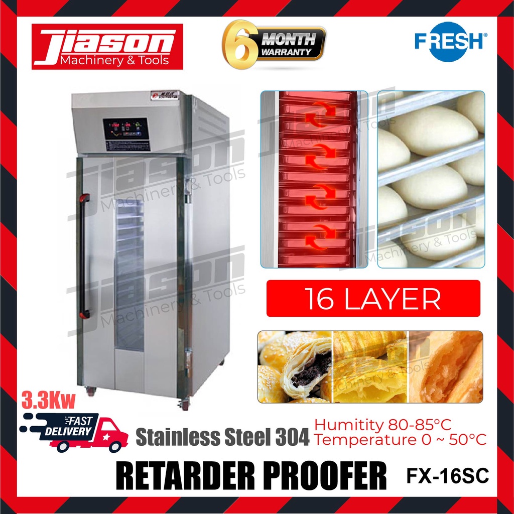 FRESH FX-16SC / FX16SC (s/s) 16 Layers Retarded Proofer / Fermenting ...
