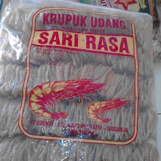 Kerupuk Udang Sari Rasa Mentah Gram Shopee Malaysia