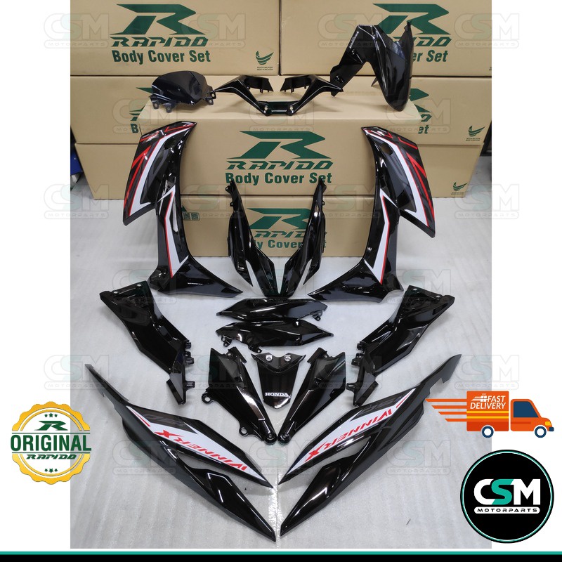 [ready Stock] Coverset Bodyset Honda Rsx Rs-x Winner-x 150 Vietnam 