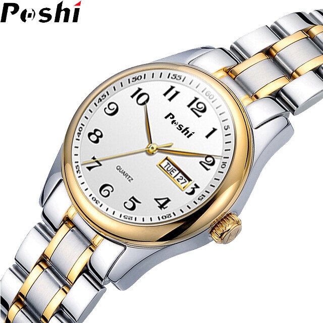 Original POSHI Korean Women s Fashion Watches Women s Casual Automatic Date Analog Quartz Watches Ladies Luxury Rhinestone Diamonds Female Gift Wrist Watch Shopee Malaysia