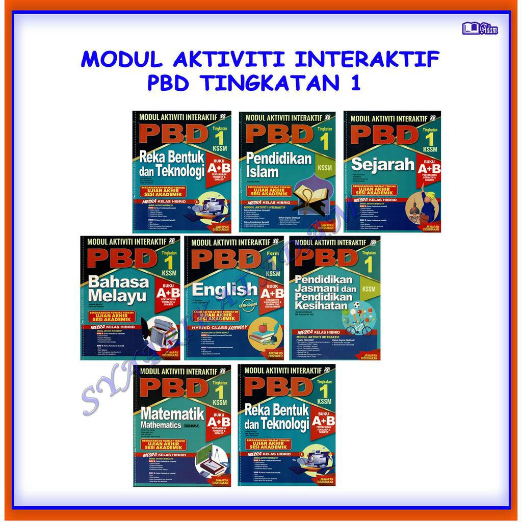 Adm Buku Latihan Modul Aktiviti Interaktif Pbd Uasa Tingkatan 1 2023 Shopee Malaysia 