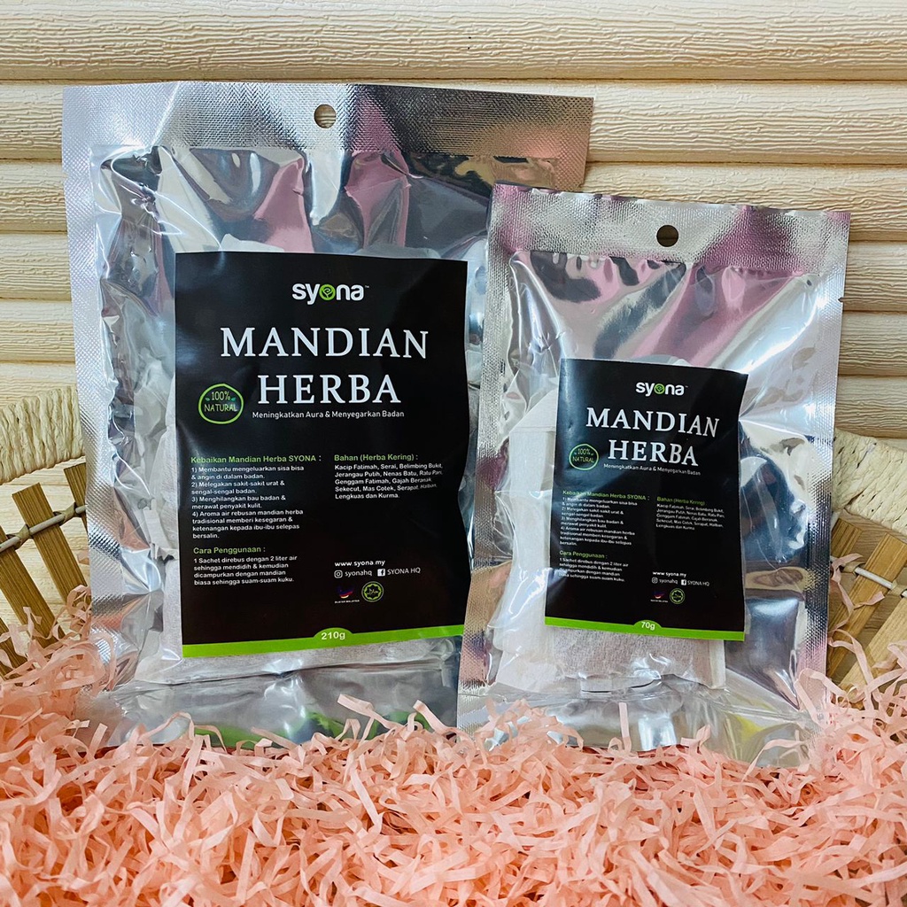 MANDIAN HERBA BERPANTANG SYONA | Shopee Malaysia