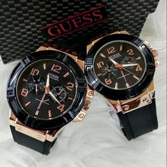 Couple watch top set guess