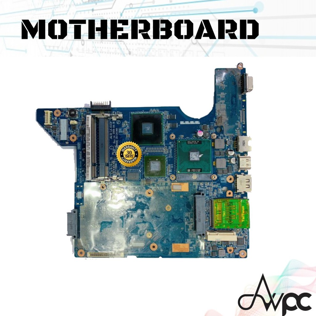 HP Compaq presario CQ40 GeForce G103M motherboard board replacement Shopee Malaysia