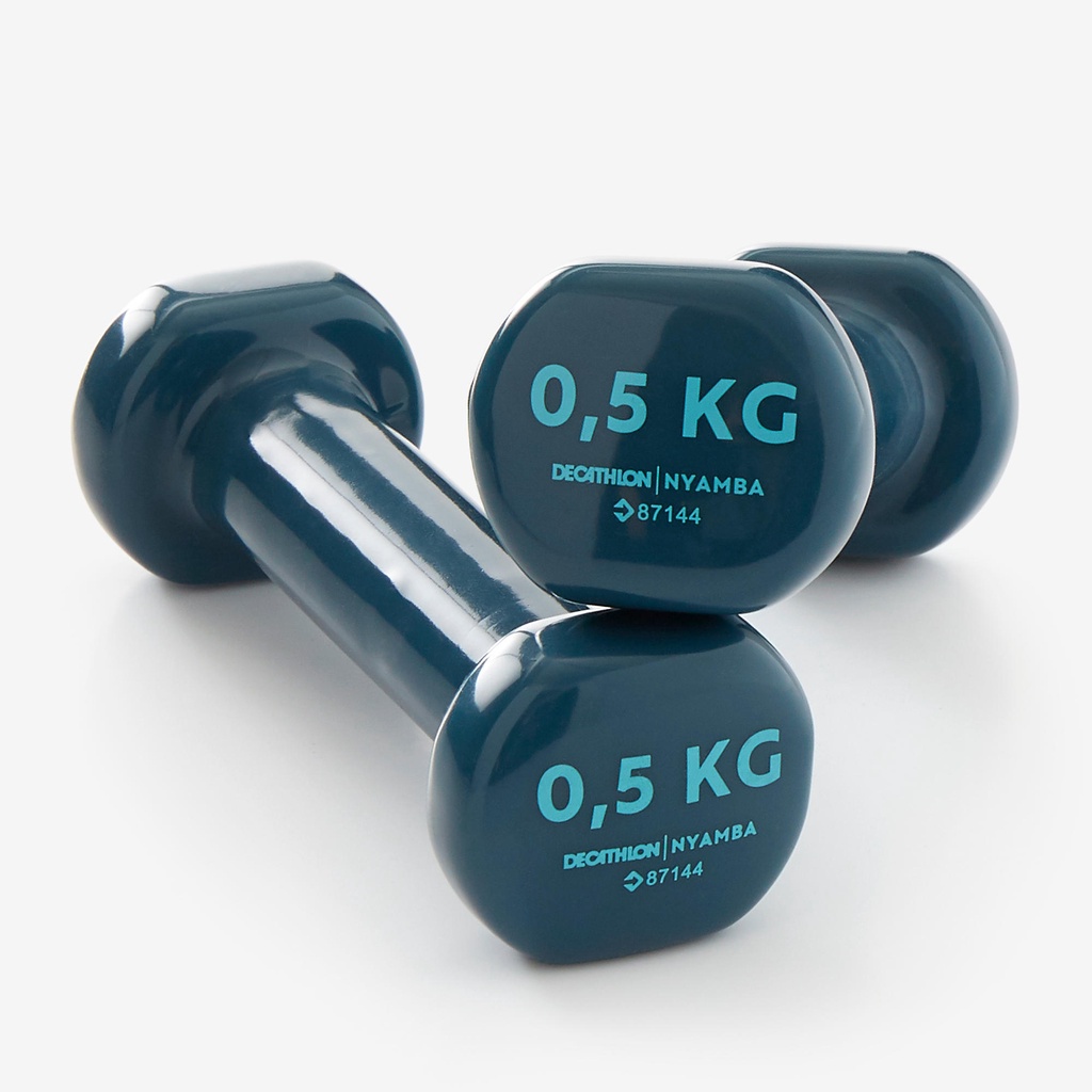 Decathlon 0.5 kg 5 kg Dumbbells Twin Pack Versatility Domyos Shopee Malaysia