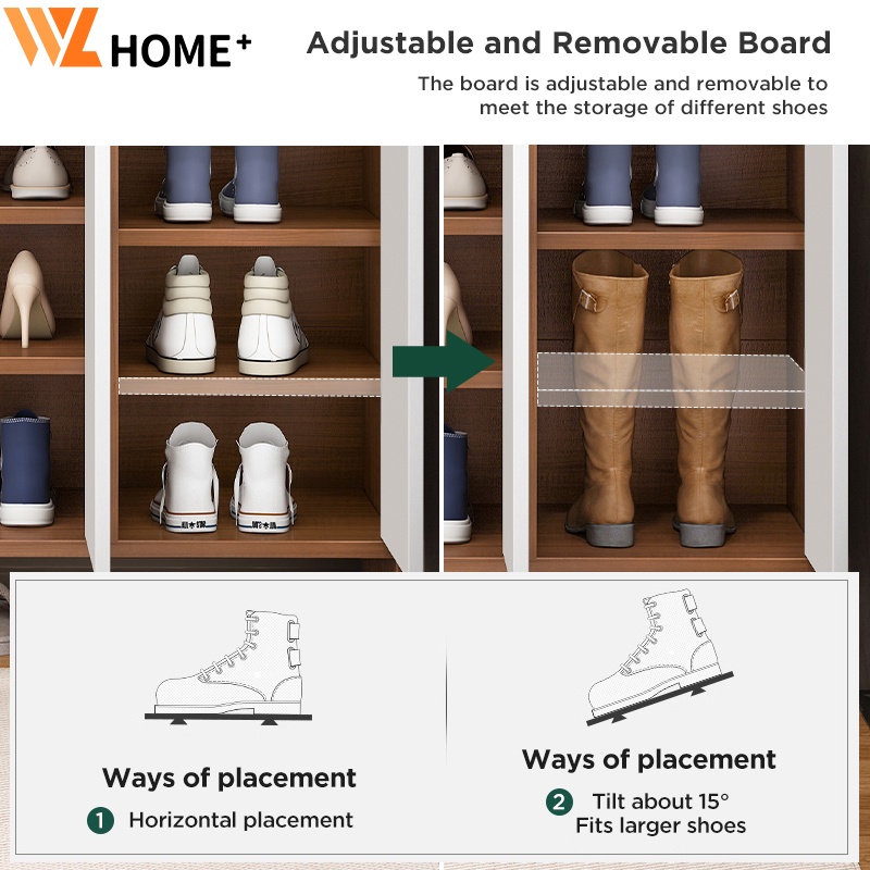 Shoes Cabinet Rack Space-Saving Shoes Storage Living Room Furniture ...