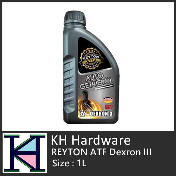 KH [READY STOCK] Reyton ATF Dexron III Smooth gear shifting , used as power steering fluid