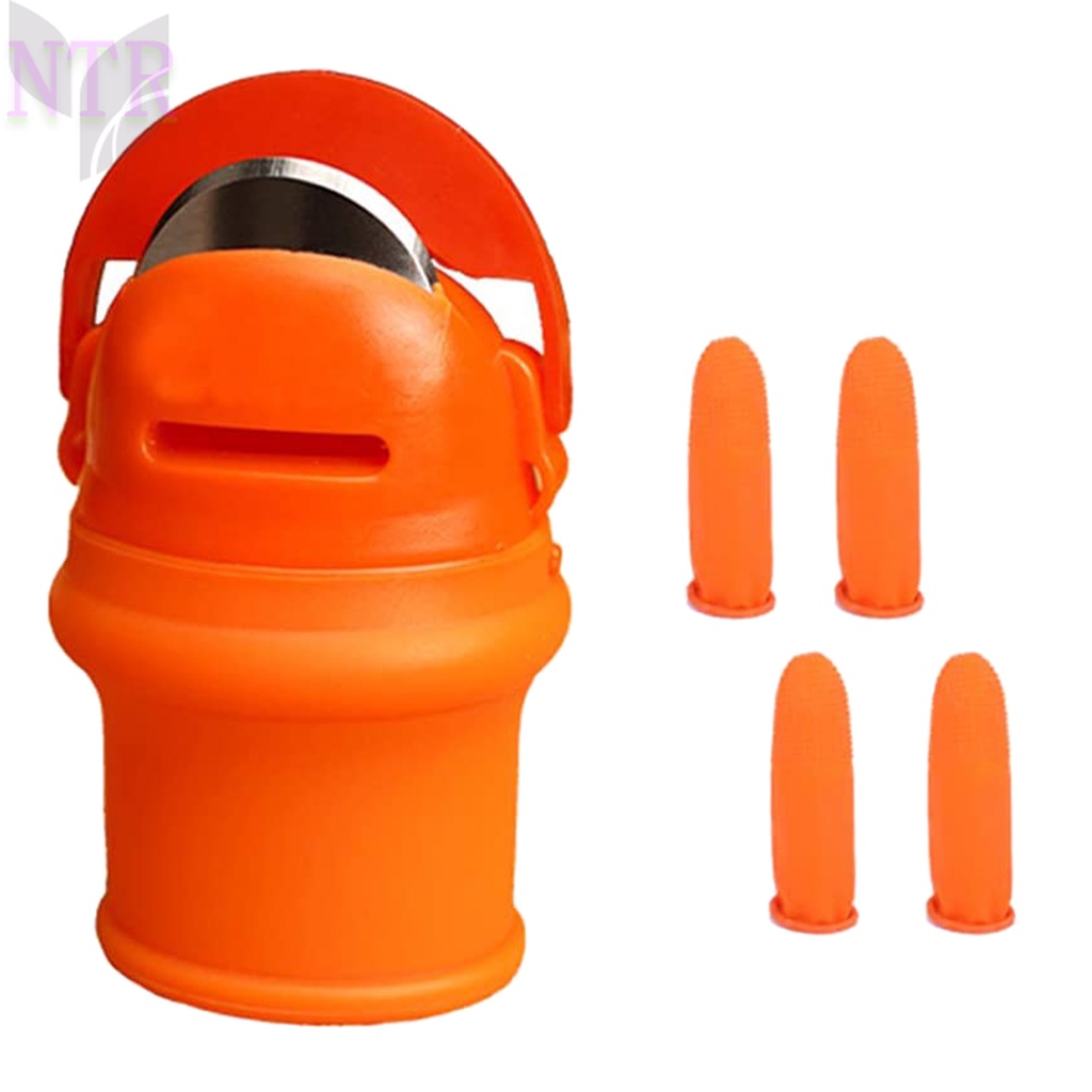 TP Finger Knife, Silicone Thumb Knife, Garden Fruit Vegetable Separator Cutter Harvesting Plant