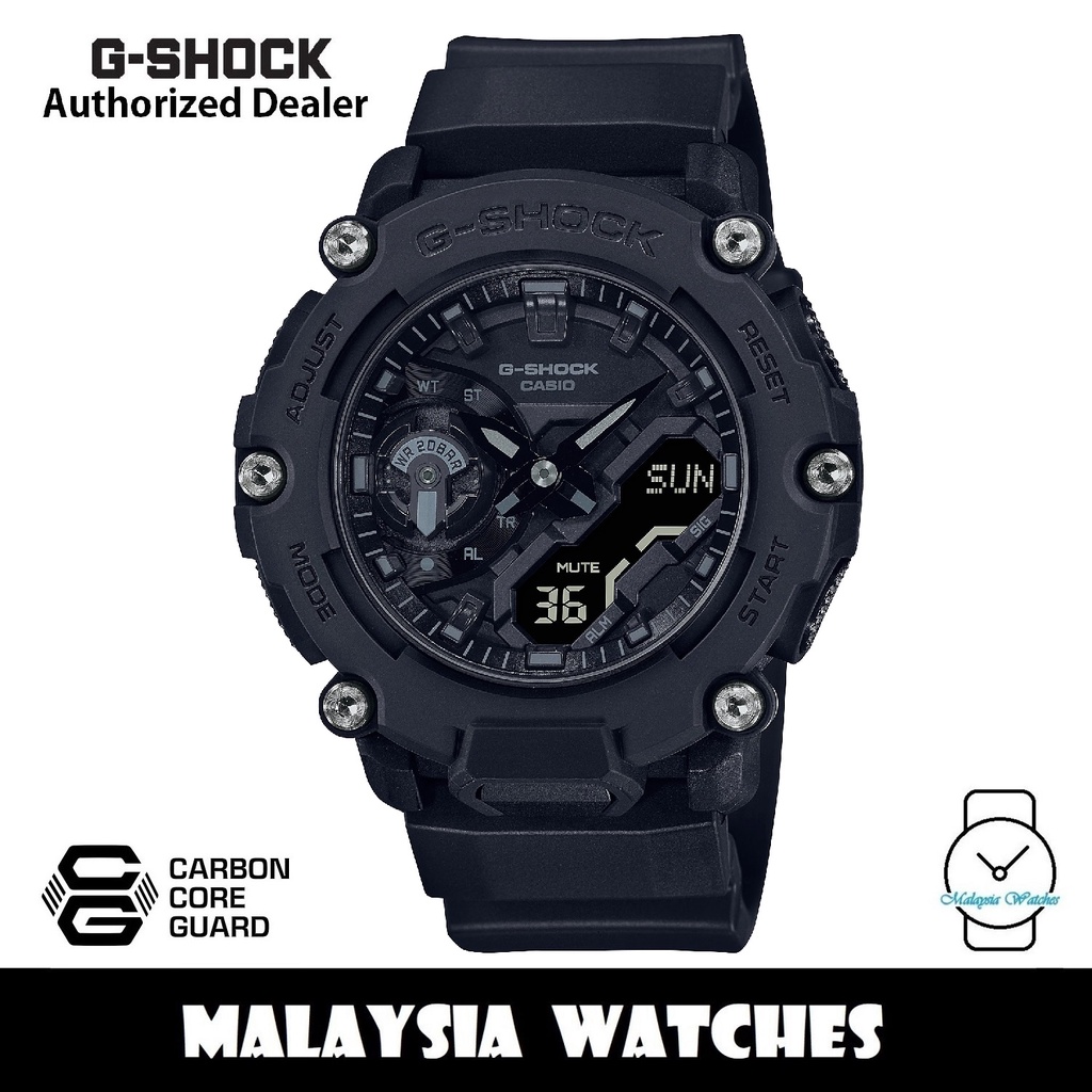 OFFICIAL WARRANTY) Casio G-Shock GA-2200BB-1A Analog Digital