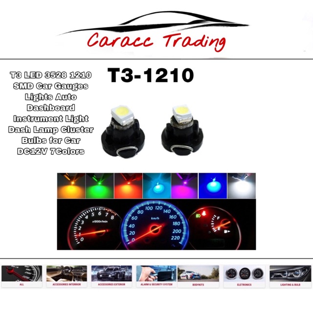 thumbnail image 2 of 20x T4/T4.2 Instrument LED Bulbs - 1SMD 3528, Green, 12V - Dash Gauge Lights 2 of 5