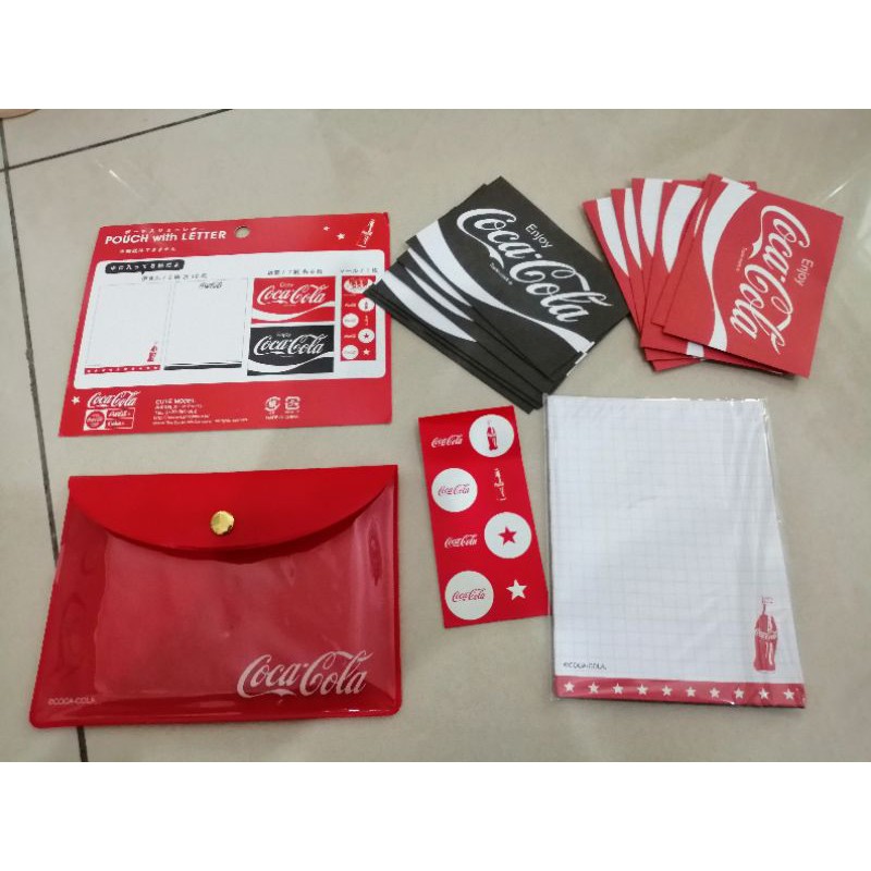Coca Cola Coke Mini Envelope Set | Shopee Malaysia