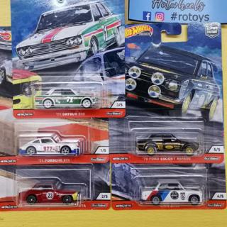 HOT WHEELS PREMIUM DOOR SLAMMERS - DATSUN 510,FORD 