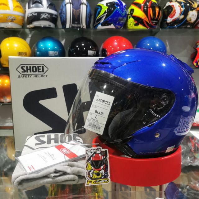 Harga helmet shoei j force hot sale 2 original