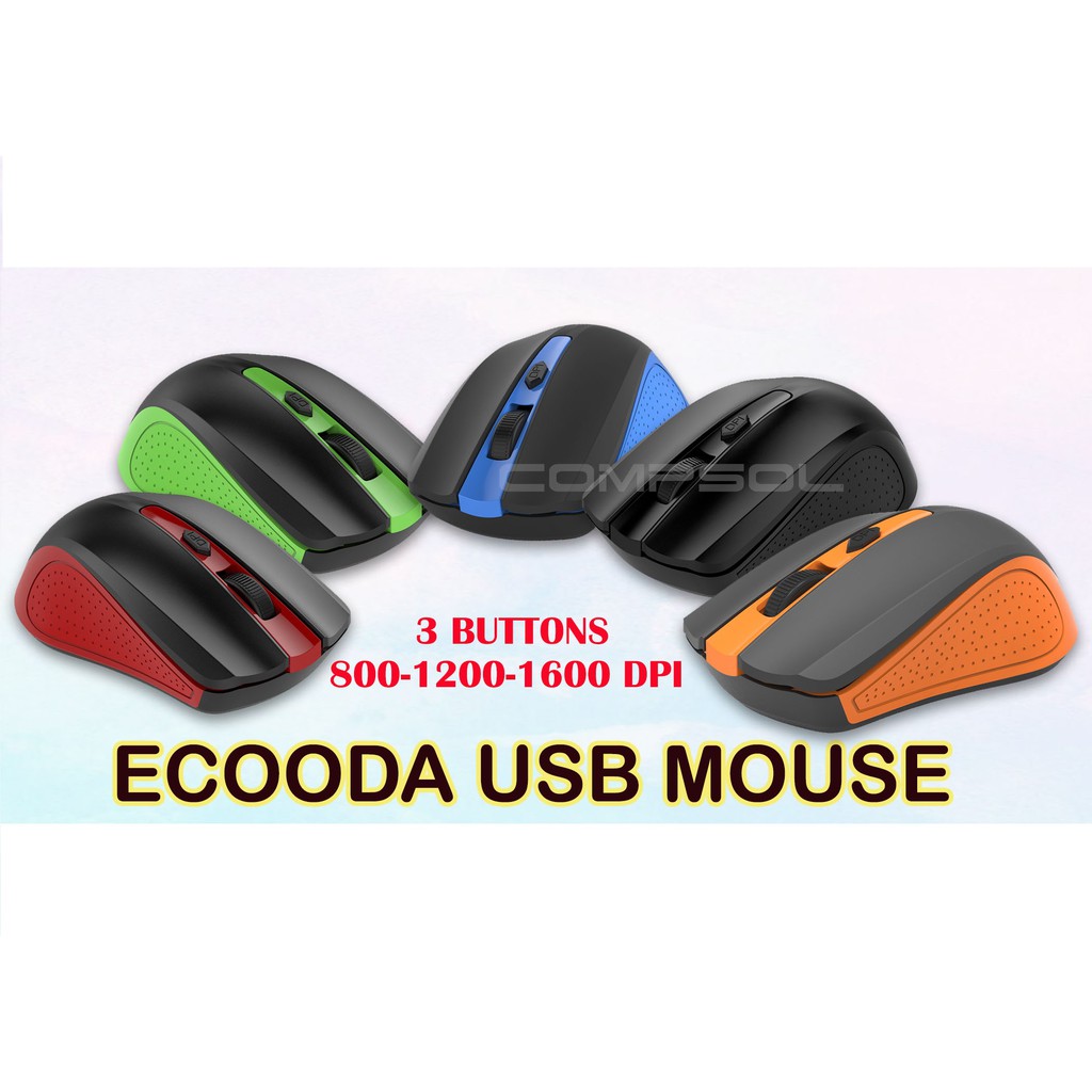 ECOODA MS8017 OPTICAL SENSOR MOUSE | Shopee Malaysia