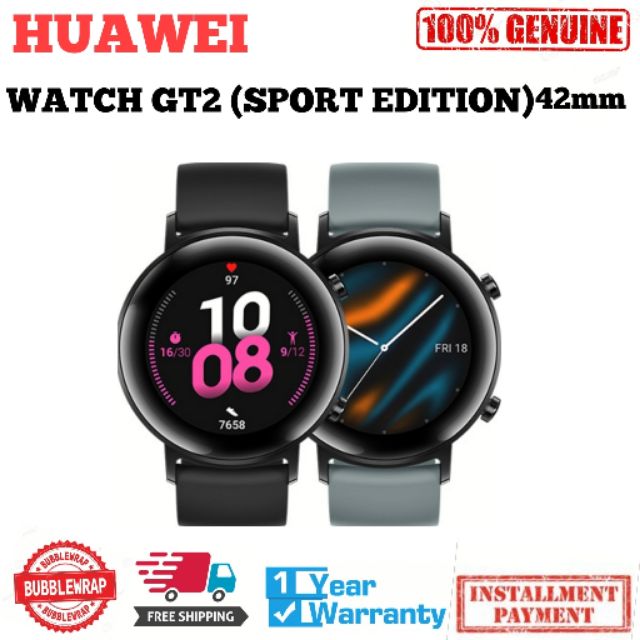 Huawei Watch GT2 42mm 100 Original Malaysia Set Shopee Malaysia